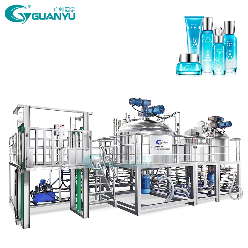 Cosmetic Toothpaste Lotion Cream Production Line Equipment | GUANYU