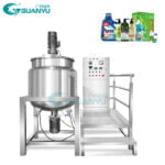 Stainless steel homogenizer mixer tank for shampoo Manufacturer | GUANYU