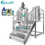 Tank Mixer Liquid Mixer Machine High Quality Liquid Dish Wash Detergent Mixing Tank | GUANYU