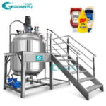 Industrial Stainless steel small chemical shampoo mixing tank Manufacturer | GUANYU  in  Guangzhou