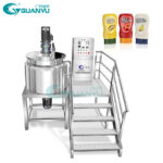 Body Lotion Cream Processing Mixing Homogenizing Machine | GUANYU manufacturer