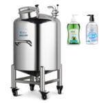 Sanitary Grade Food Chemical Pharmaceutical And Cosmetics 316L Stainless Steel Liquid Storage Tank Fermentation Vessel