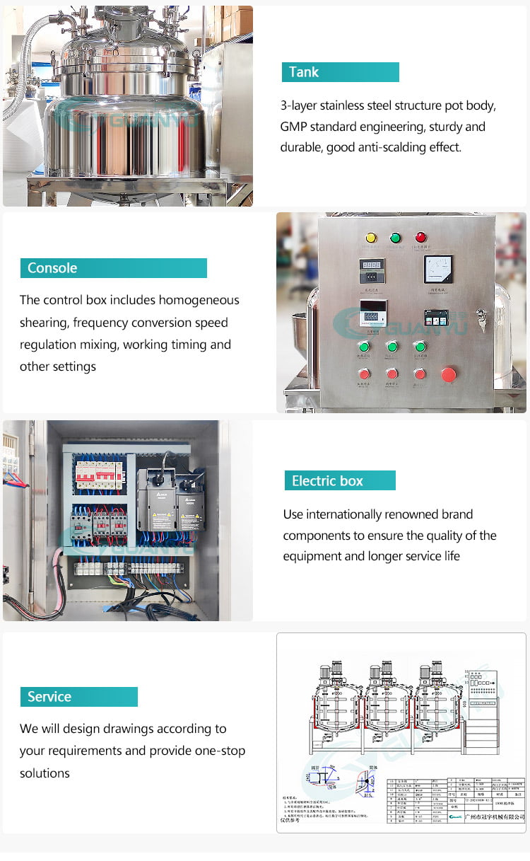 high shear emulsifier mixer