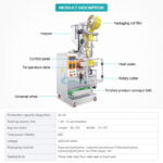 Automatic sachet liquid packaging machine factory