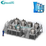 Customized industry cosmetic paste liquid soap production line homogenizer mixer tank PLC control stirring reactor company