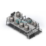 Stainless Steel Gelatin Heat Dissolving Liquid Soap Fertilizer Detergent Production Line Manufacturer | GUANYU company