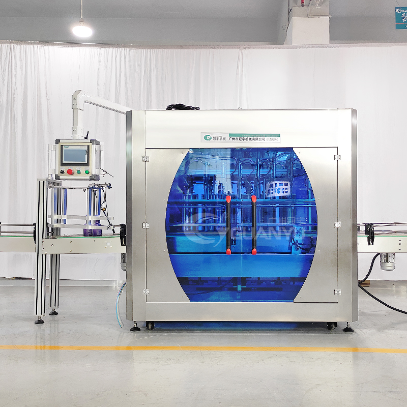 Filling Machine Laundry Detergent Liquid Soap Bottle Liquid Piston Filler Manufacturer | GUANYU manufacturer