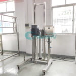 High Shear Homogenizer Mixer Cosmetic Lotion Detergent Liquid Emulsifying Machine Pneumatic Electric Lifting homogenizer factory