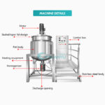Best Liquid Detergent Mixing Machine with Homogenizer Shampoo Lotion Making Machine Mixer tank Company - GUANYU manufacturer