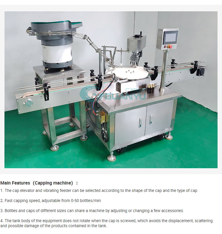 liquid bottle filling machine