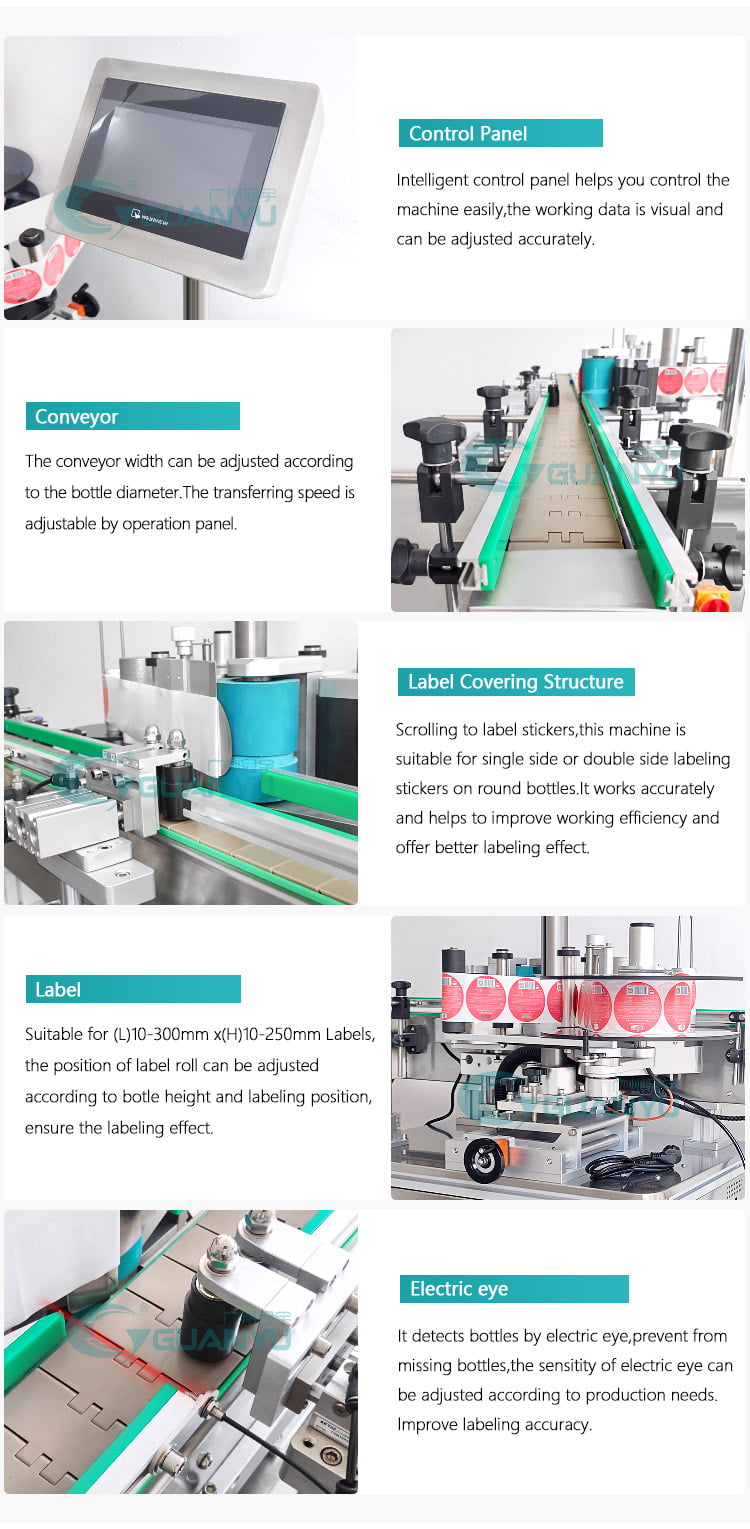 labeling machine bottle