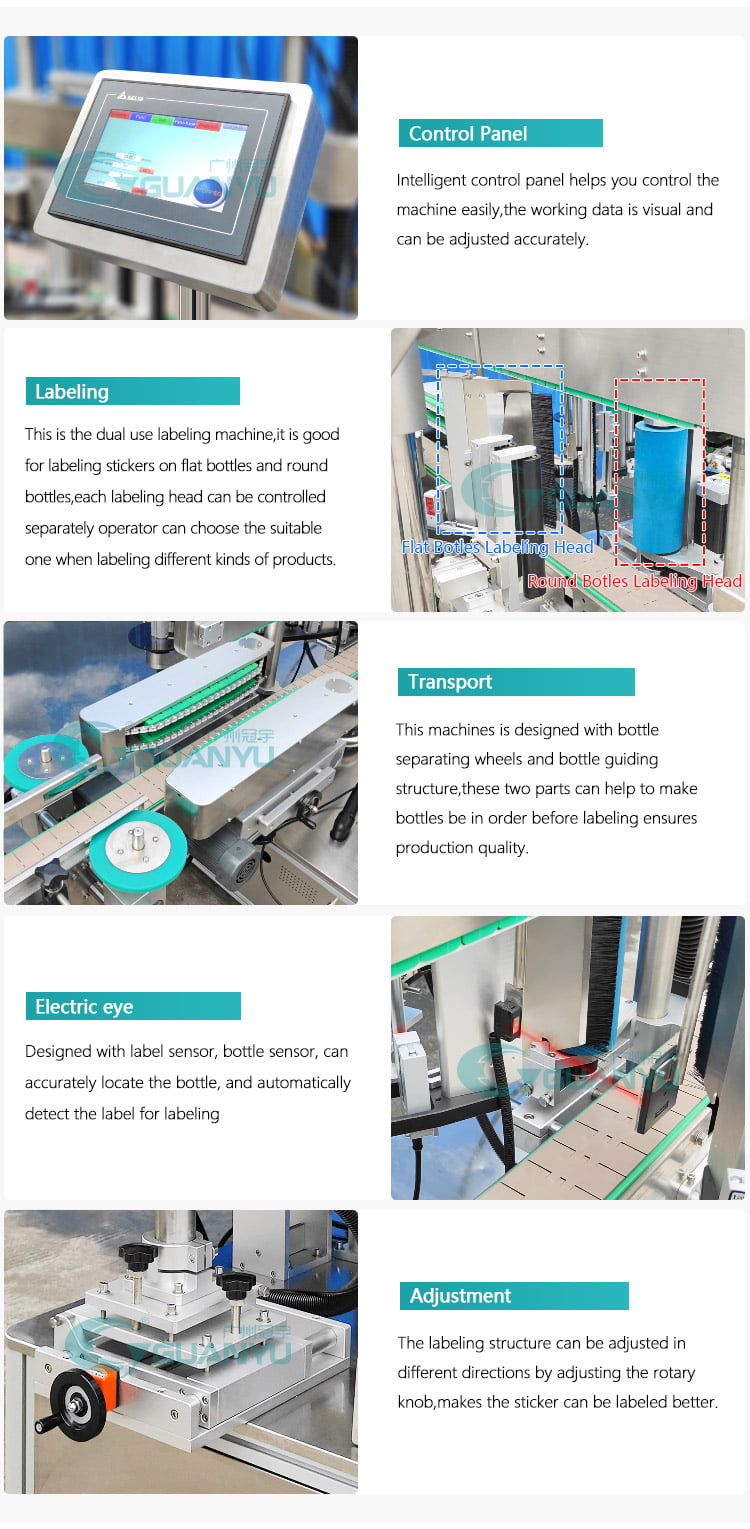 labeling machine for jars