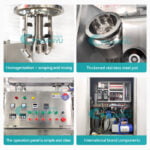 Homogenizer Mixer High Speed Mixer For Cream Ointment Vacuum Emulsifying Machine Manufacturer | GUANYU manufacturer