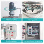 Homogenizer Paste Mixing Tank Body Lotion And Cream Making Machines Cosmetic Equipment Manufacturer | GUANYU price