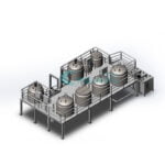 Stainless Steel Gelatin Heat Dissolving Liquid Soap Fertilizer Detergent Production Line Manufacturer | GUANYU price