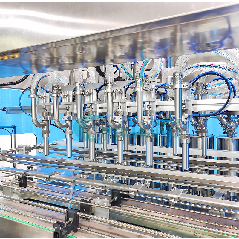 Filling Machine Laundry Detergent Liquid Soap Bottle Liquid Piston Filler Manufacturer | GUANYU  in  Guangzhou