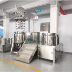 Chemical Machinery Mixing Equipment For Body Lotion Cream Vacuum Emulsifying Mixer Manufacturer | GUANYU manufacturer