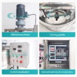 Cosmetic Lotion Cream Paste Emulsifier Mixer Tank Homogenizer Liquid Soap Mixing Equipment Manufacturer | GUANYU  in  Guangzhou