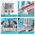 Guanyu Automatic Cosmetic Liquid Bottle Filling Capping Machine Screw Capping Machine Cream Production Line | GUANYU company