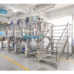 Cream Making Machine Gel  Mixer Blending Tank Cosmetic Mixer Vacuum Homogenizer Emulsifier Manufacturer | GUANYU  in  Guangzhou