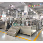 CE ISO Vacuum Homogenizer Machine Screen Cleaner Cream Paste Making Mixing Emulsifying Machine Mixer Equipment  in  Guangzhou
