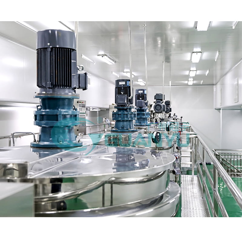 Hydraulic Lifting Emulsification Machine Production Line company