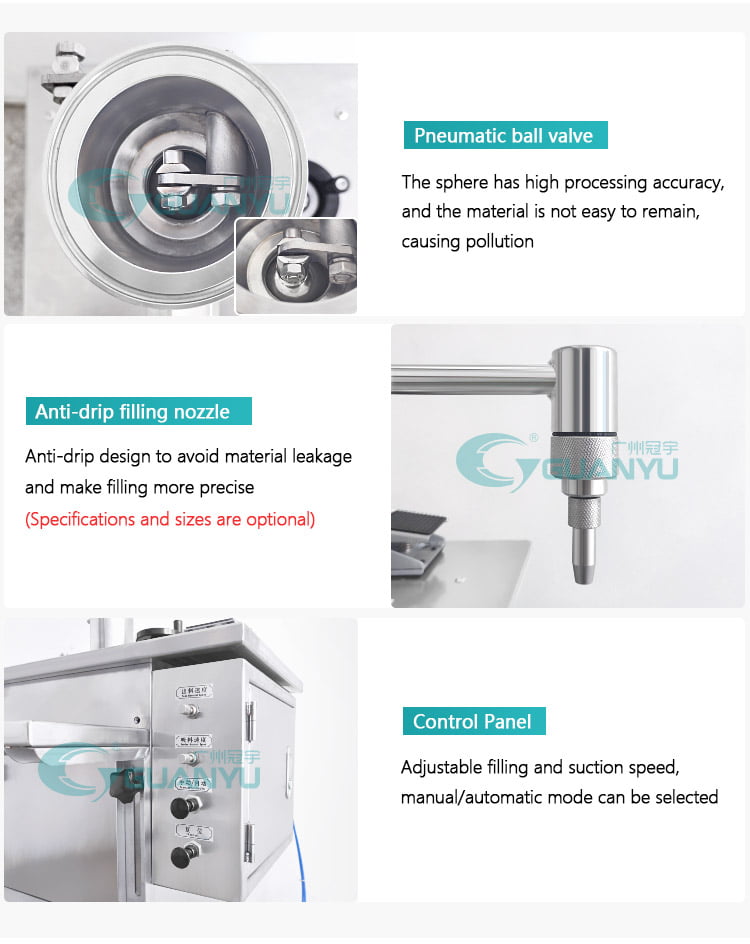 cream tube filling machine