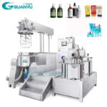 200L Hydraulic Lifting Vacuum Cream Cosmetic Mixing Making Homogeneous Emulsifying Machine | GUANYU