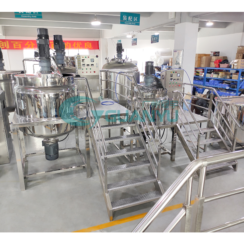 Body Lotion Cream Processing Mixing Homogenizing Machine | GUANYU price