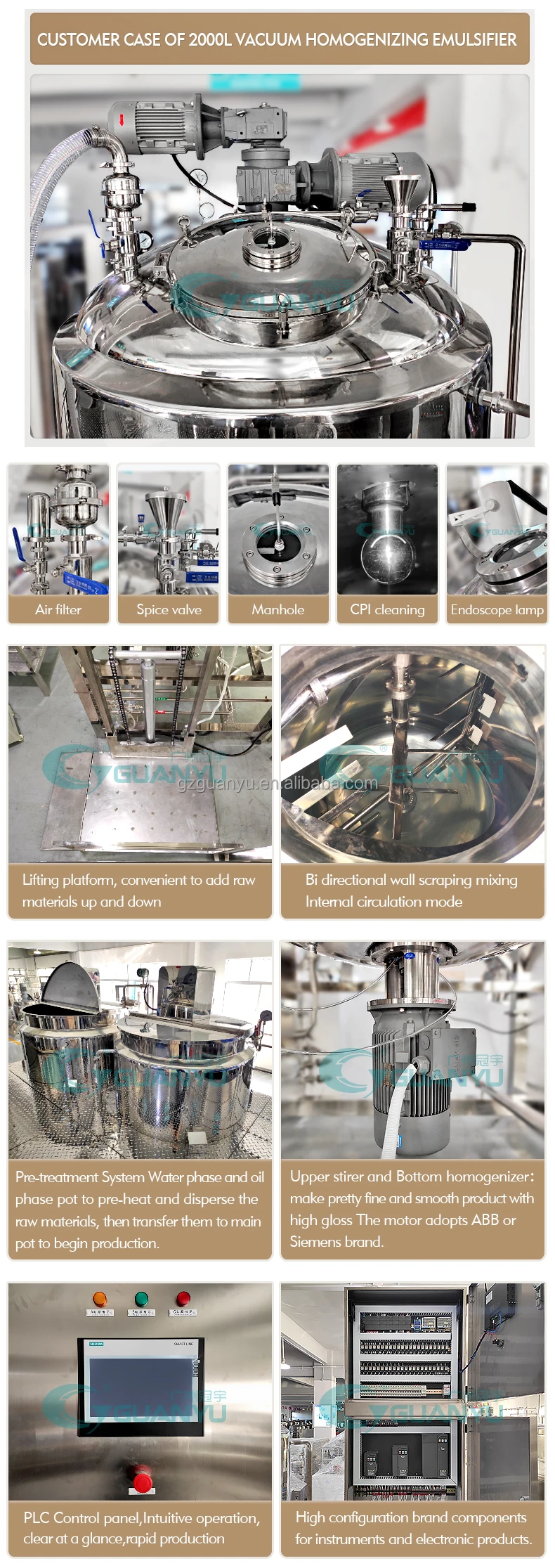 Cosmetic Homogenizer Mixer