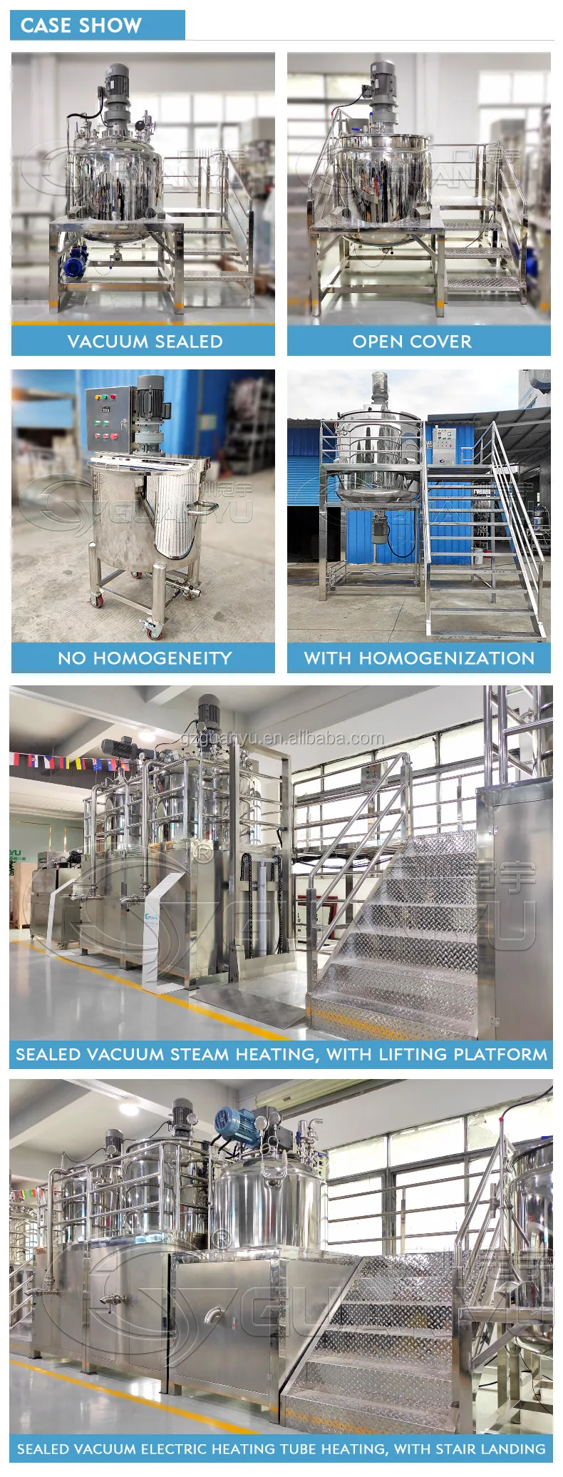 liquid detergent mixer machine