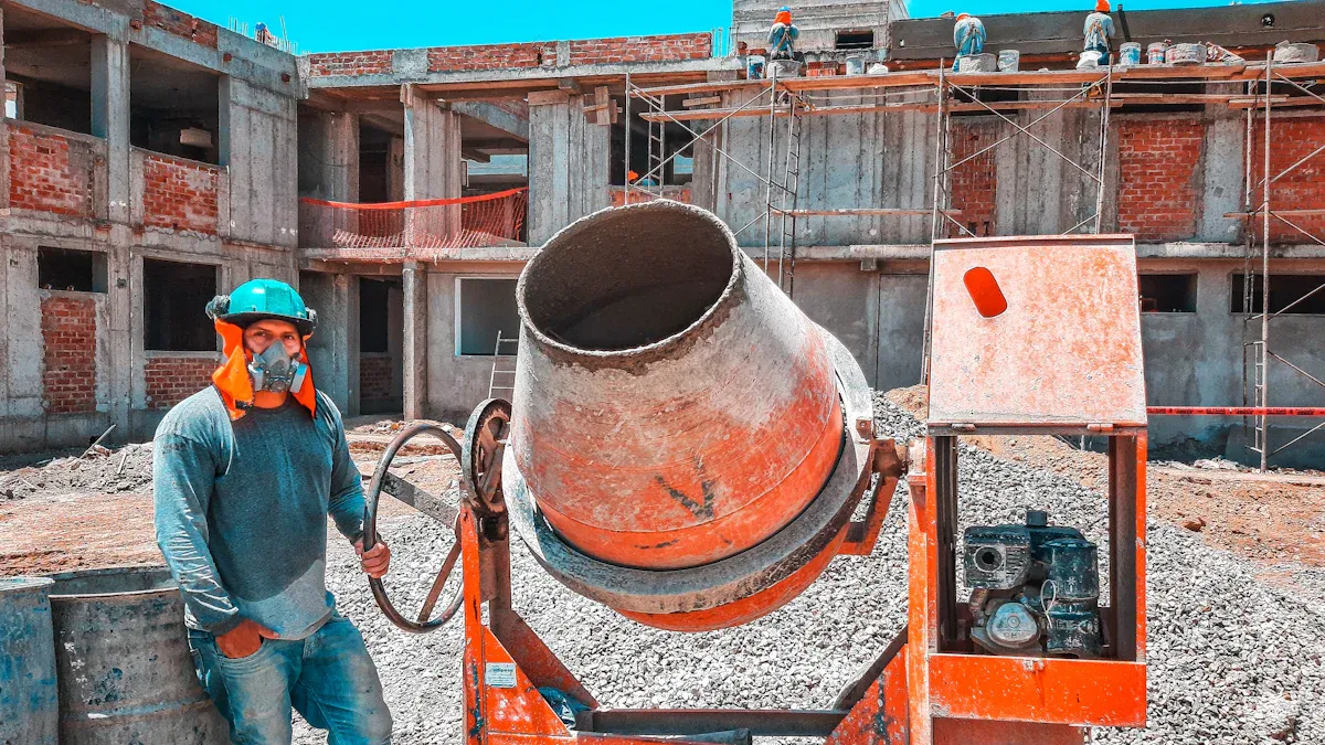 Fixed lifting mixers vs hydraulic lifting vacuum emulsifying mixers 2 Fixed Lifting Mixers